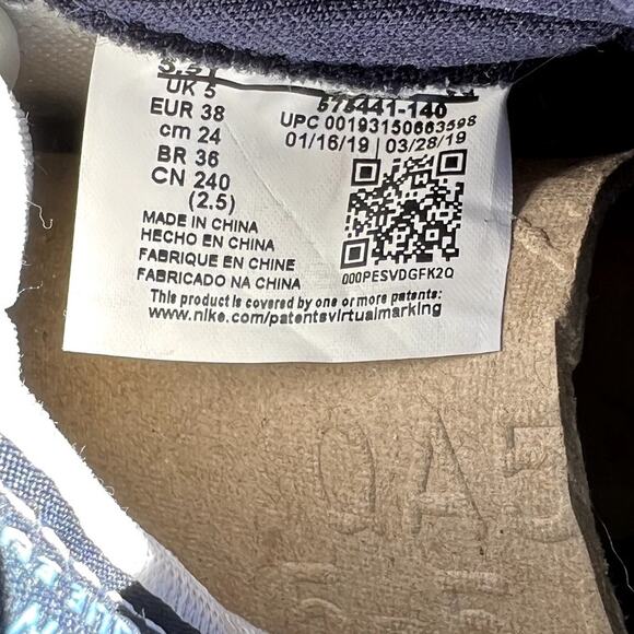 Nike Air Jordan 1 Retro High OG GS Obsidian Men\'s Shoes - Size 5.5 - Ships Now